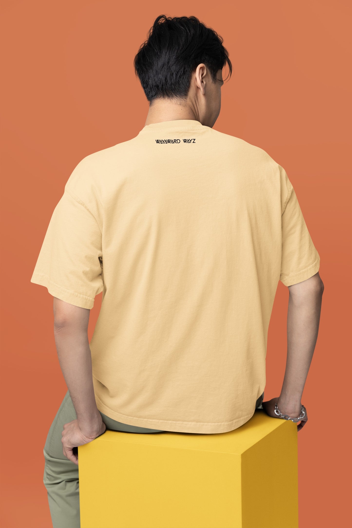 Beige French Terry T-Shirt