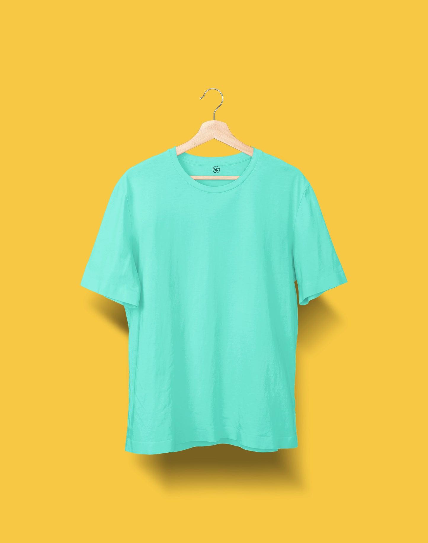 Aqua French Terry T-Shirt