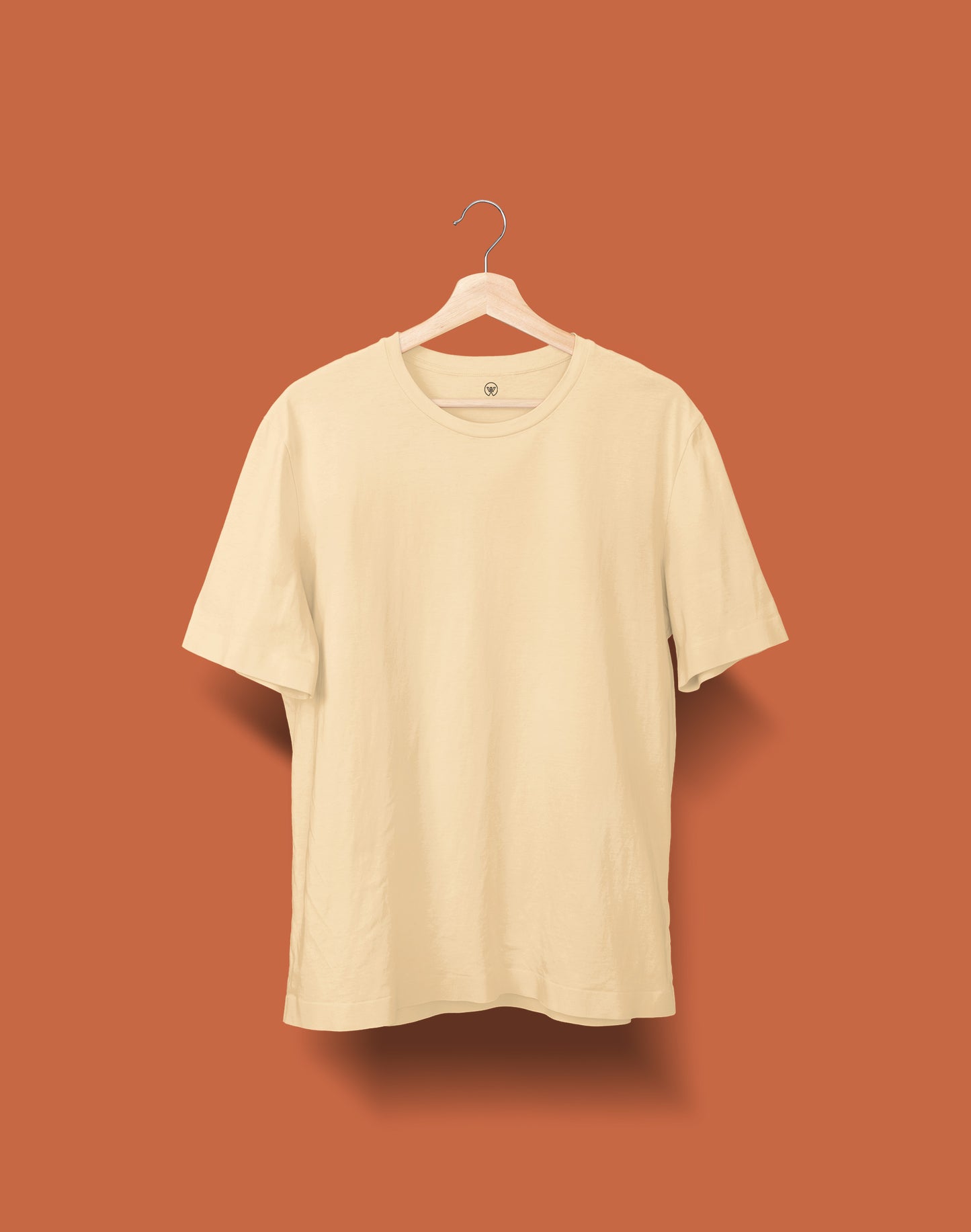 Beige French Terry T-Shirt