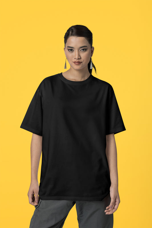Black French Terry T-Shirt